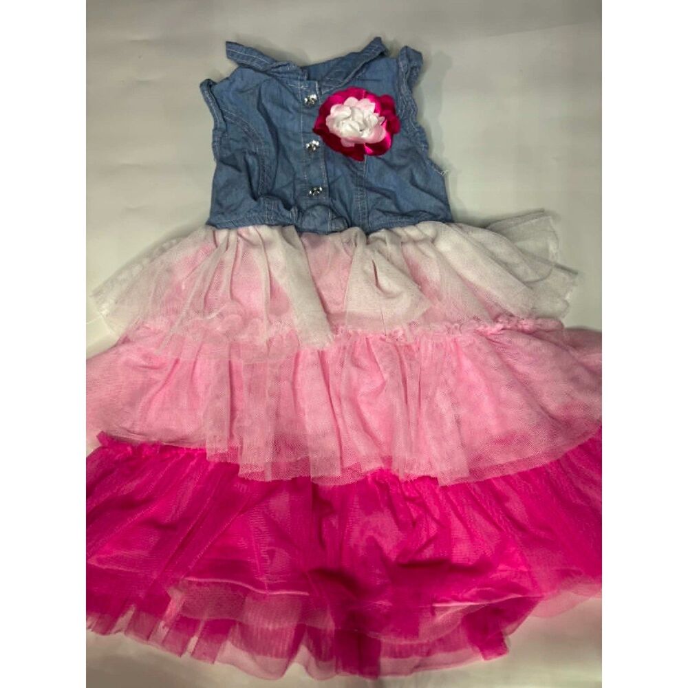 Nauuette baby dress short sleeve size 4t